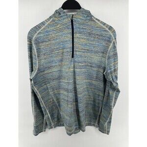 Lululemon Pullover Womans XL Gray Hoodie Qtr Zip Luon Sweatshirt Stretch